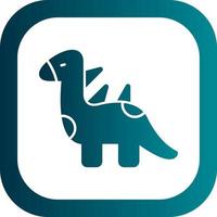 Dinosaur Vector Icon Design