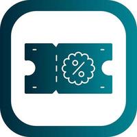 Discount Vector Icon Design