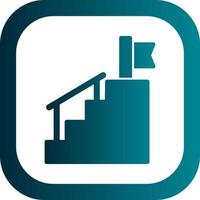 Stairs Vector Icon Design