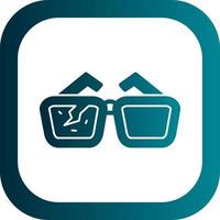 Reading Glasses Vector Icon Design