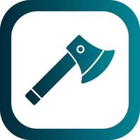 Wood Axe Vector Icon Design