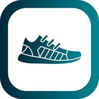 diseño de icono de vector de zapatillas