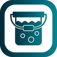 Bucket Vector Icon Design