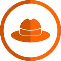 diseño de icono de vector de sombrero