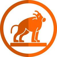 Orangutan Vector Icon Design