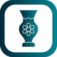 Vase Vector Icon Design