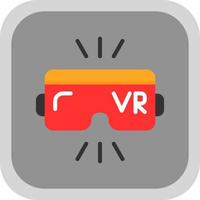 diseño de icono de vector de realidad virtual