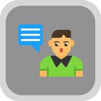 Conversation Vector Icon Design