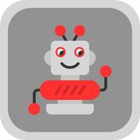 Robot Vector Icon Design