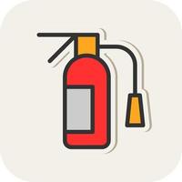 Fire Extinguisher Vector Icon Design