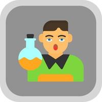 Scientist Vector Icon Design