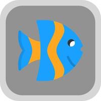 Angelfish Vector Icon Design