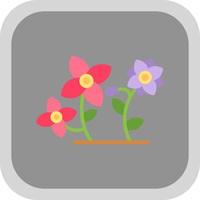 diseño de icono de vector de flores