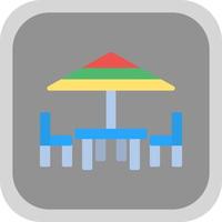 Sitting Area Vector Icon Design