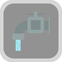 Water Pipe Vector Icon Design