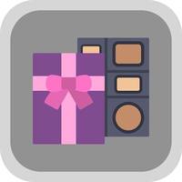 Chocolate Box Vector Icon Design