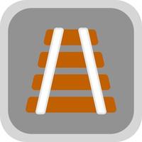 Railroad Vector Icon Design