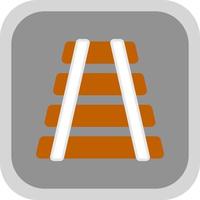 Railroad Vector Icon Design