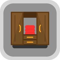 Wardrobe Vector Icon Design