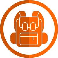 Backpack Vector Icon Design