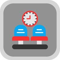 Waiting Room Vector Icon Design