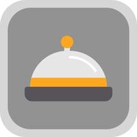 Food Tray Vector Icon Design