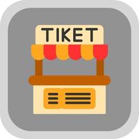 Ticket Office Vector Icon Design