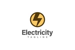 Electricity icon or logo design vector