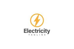 Electricity icon or logo design vector