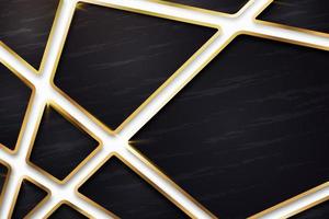 3D Black Abstract Background vector