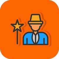 Magician Vector Icon Design