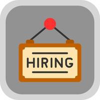 Hiring Vector Icon Design