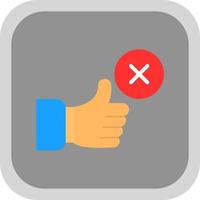 Disagree Vector Icon Design