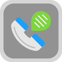 Phone Call Vector Icon Design