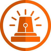 Security Alarm Vector Icon Design