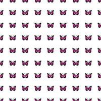 Seamless pattern with stylized butterflies. vector