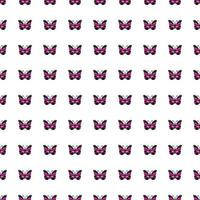 Seamless pattern with stylized butterflies. vector