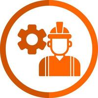 Engineer Vector Icon Design