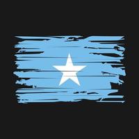 Somalia Flag Brush Vector