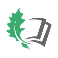 Oak logo icon design vector