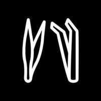 Tweezers Vector Icon Design