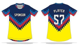 sport uniform abstract pattern background design vector