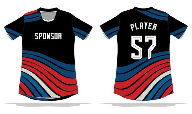 sport uniform abstract pattern background design