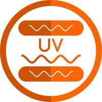 diseño de icono de vector ultravioleta