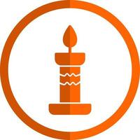 diseño de icono de vector de velas