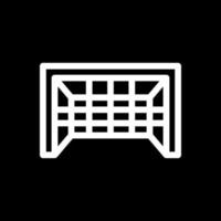 Goal Post Vector Icon Design