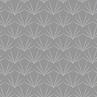 Modern vector seamless illustration. Linear pattern on a gray background. Ornamental pattern for flyers, typography, wallpapers, backgrounds