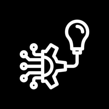 Machine Learning Vector Icon Design