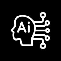 Artificial Consciousness Vector Icon Design