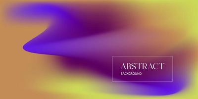 Abstract background gradient futuristic design yellow violet color vector